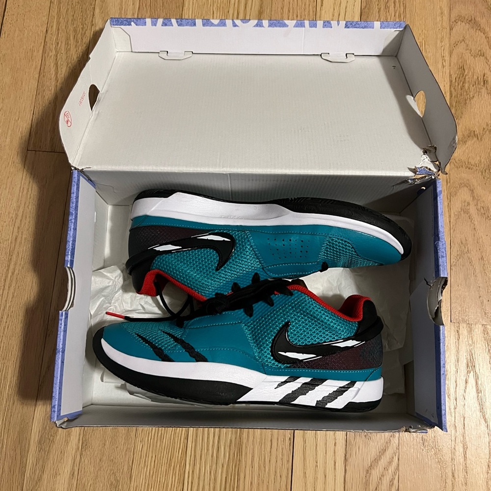 Nike JA 1 Scratch:Mens size 9.5 or women’s 11